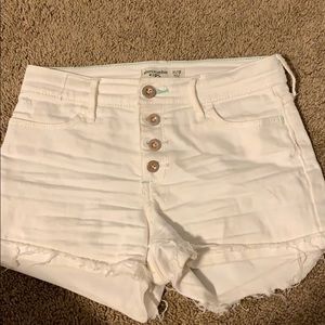 Abercrombie Kids White Shorts